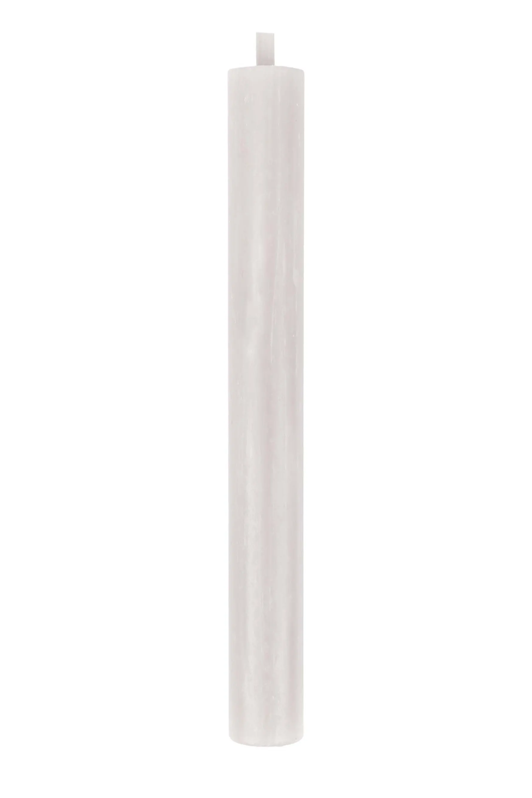 zusss 4 rustieke kaarsen 20cm krijt