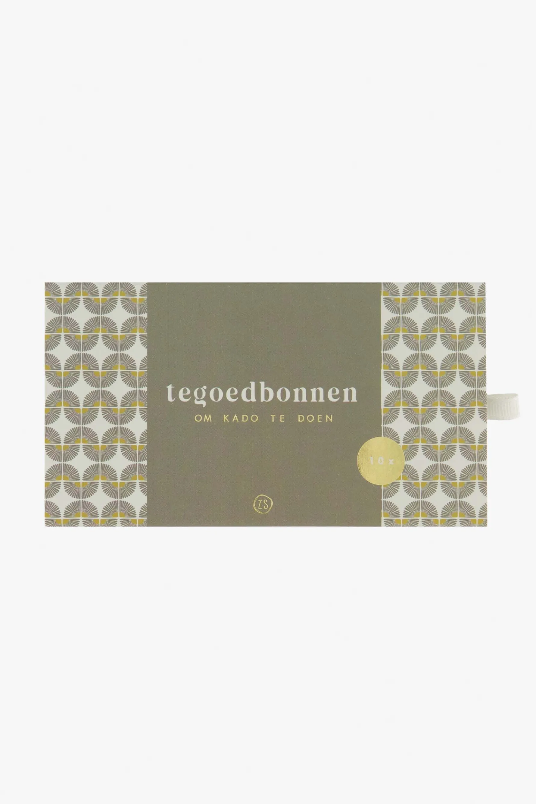 zusss 10 tegoedbonnen in doosje multicolor