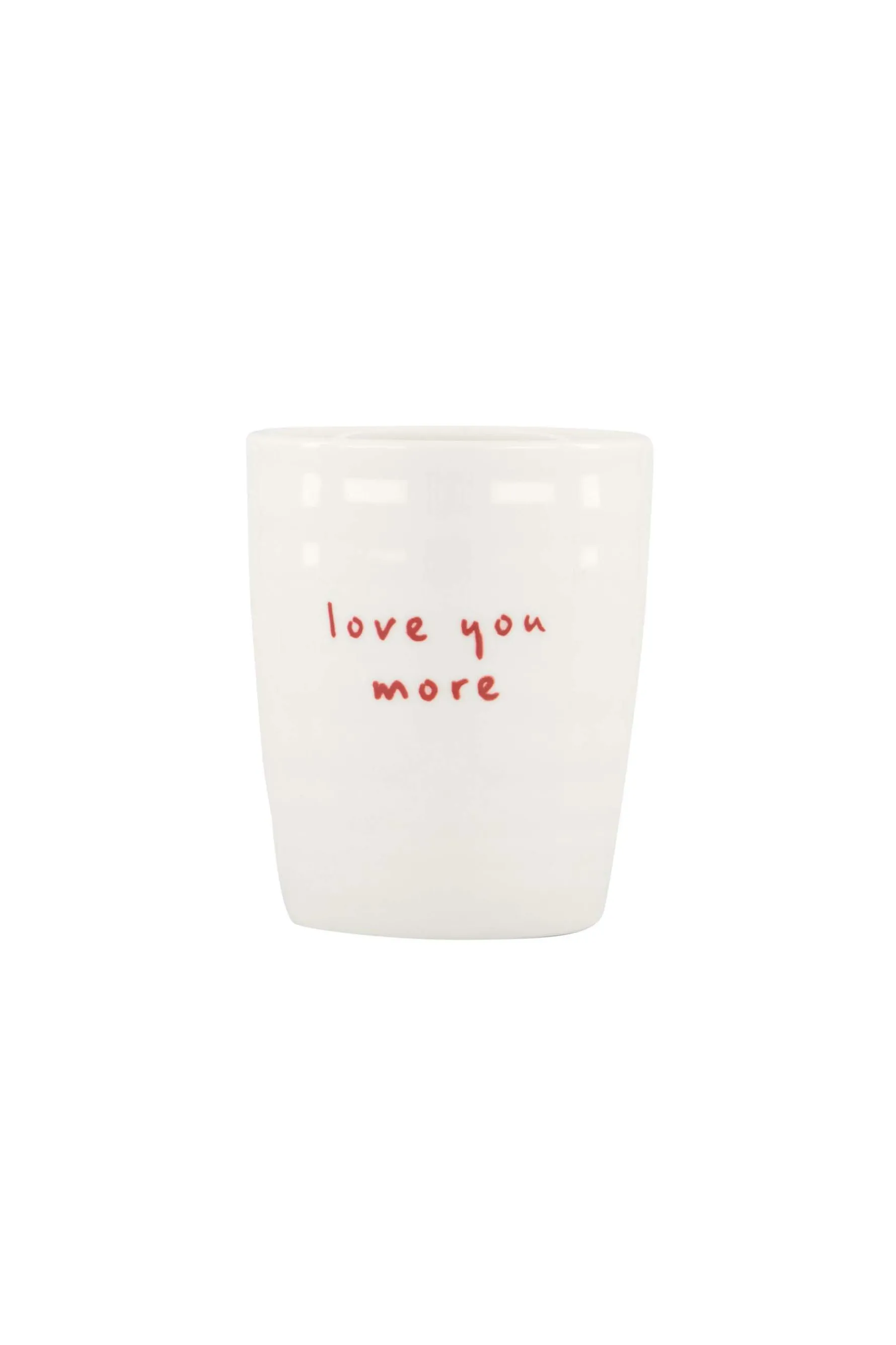 zusss espressokopje love you more wit/rood