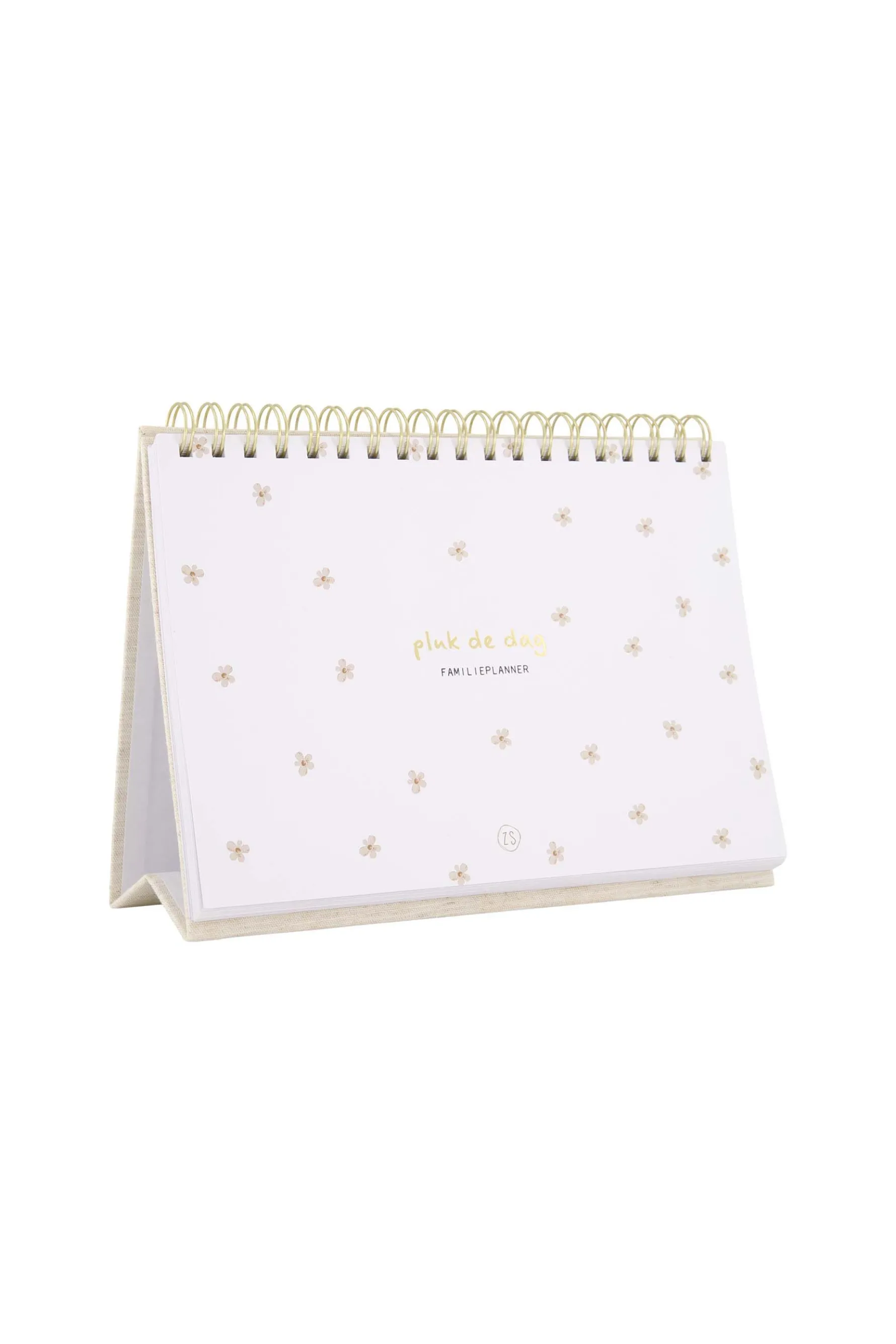 zusss familieplanner pluk de dag wit/goud