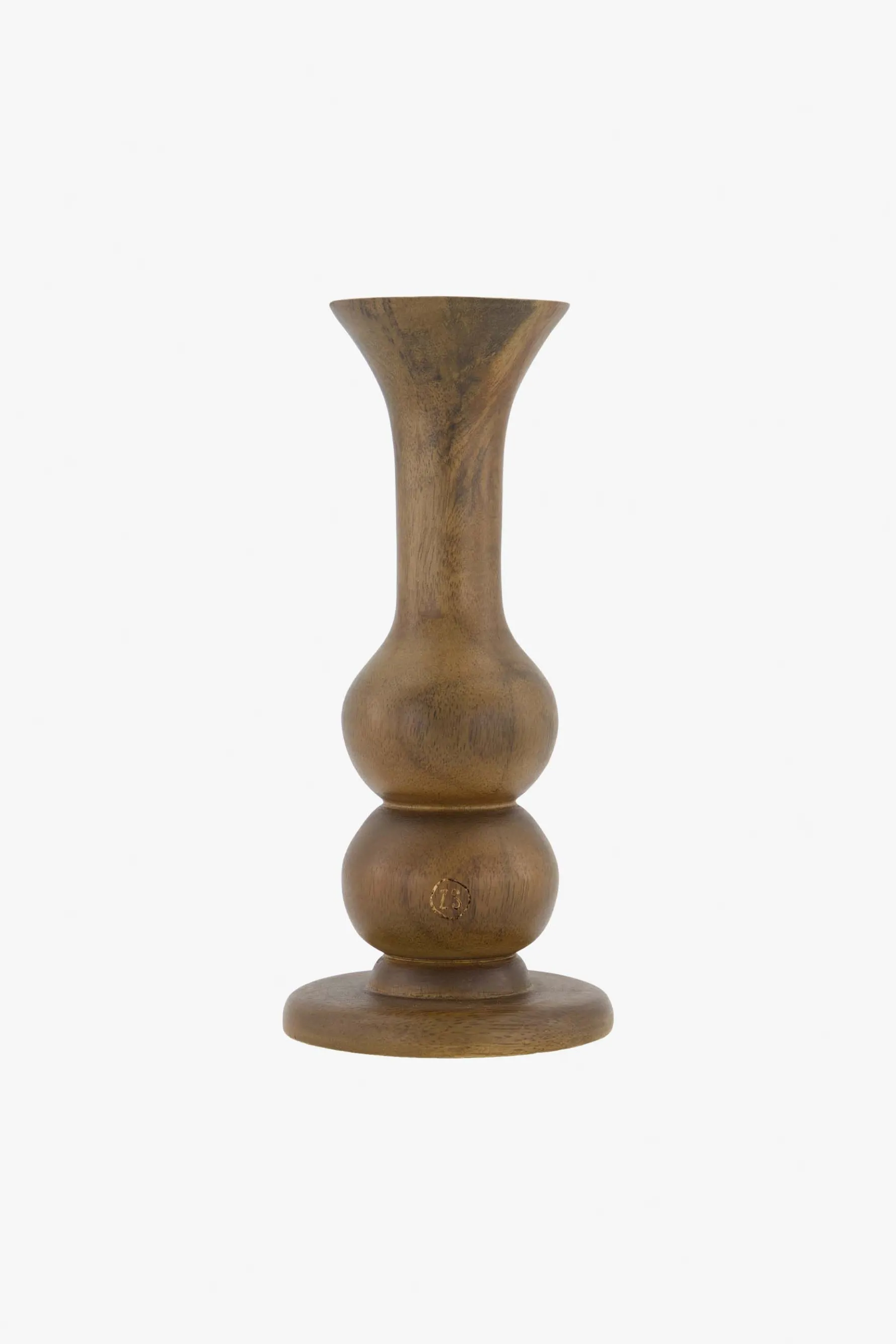 zusss houten kandelaar M donkerbruin