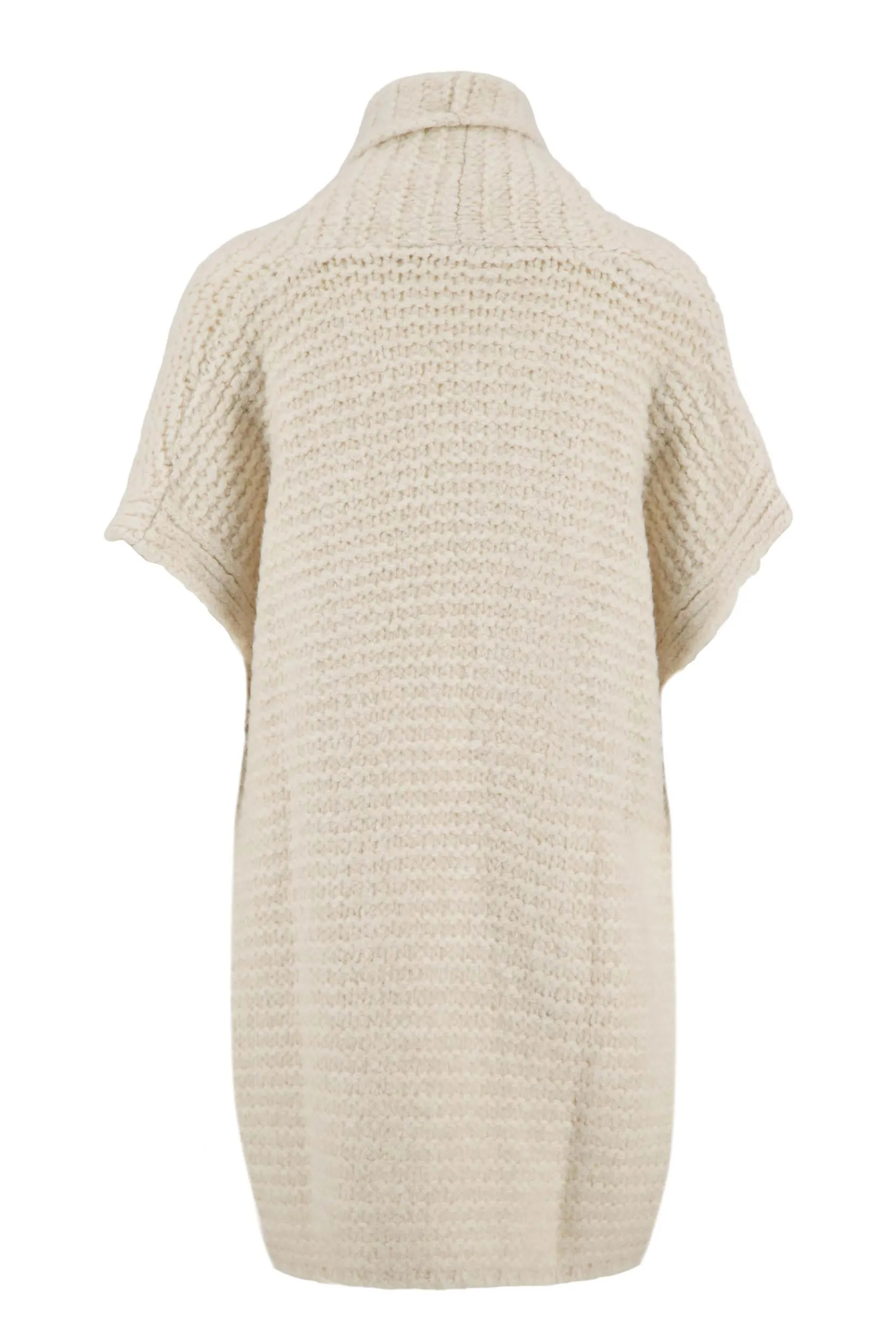 zusss mouwloos vest creme
