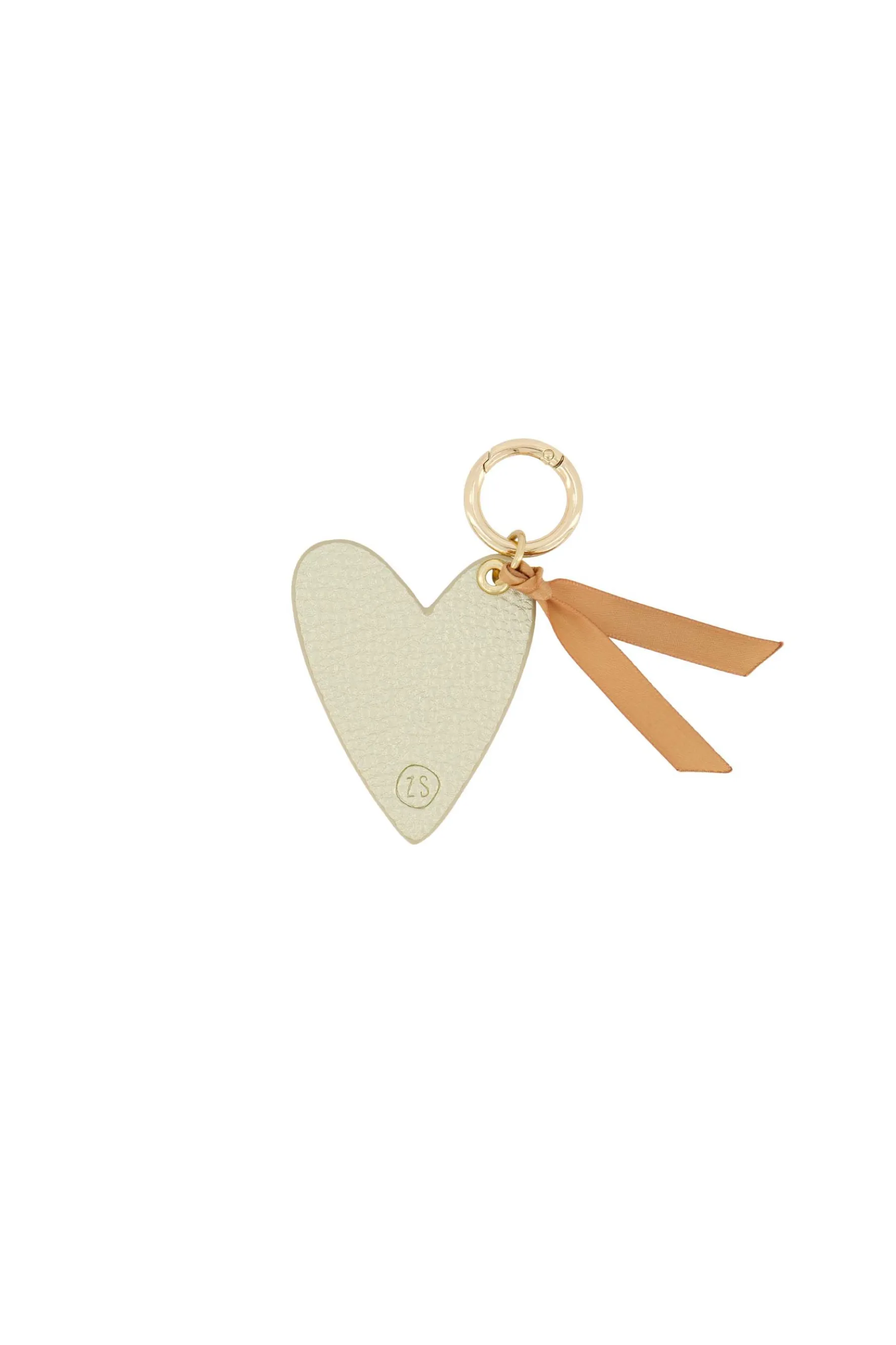 zusss sleutelhanger hartje goud