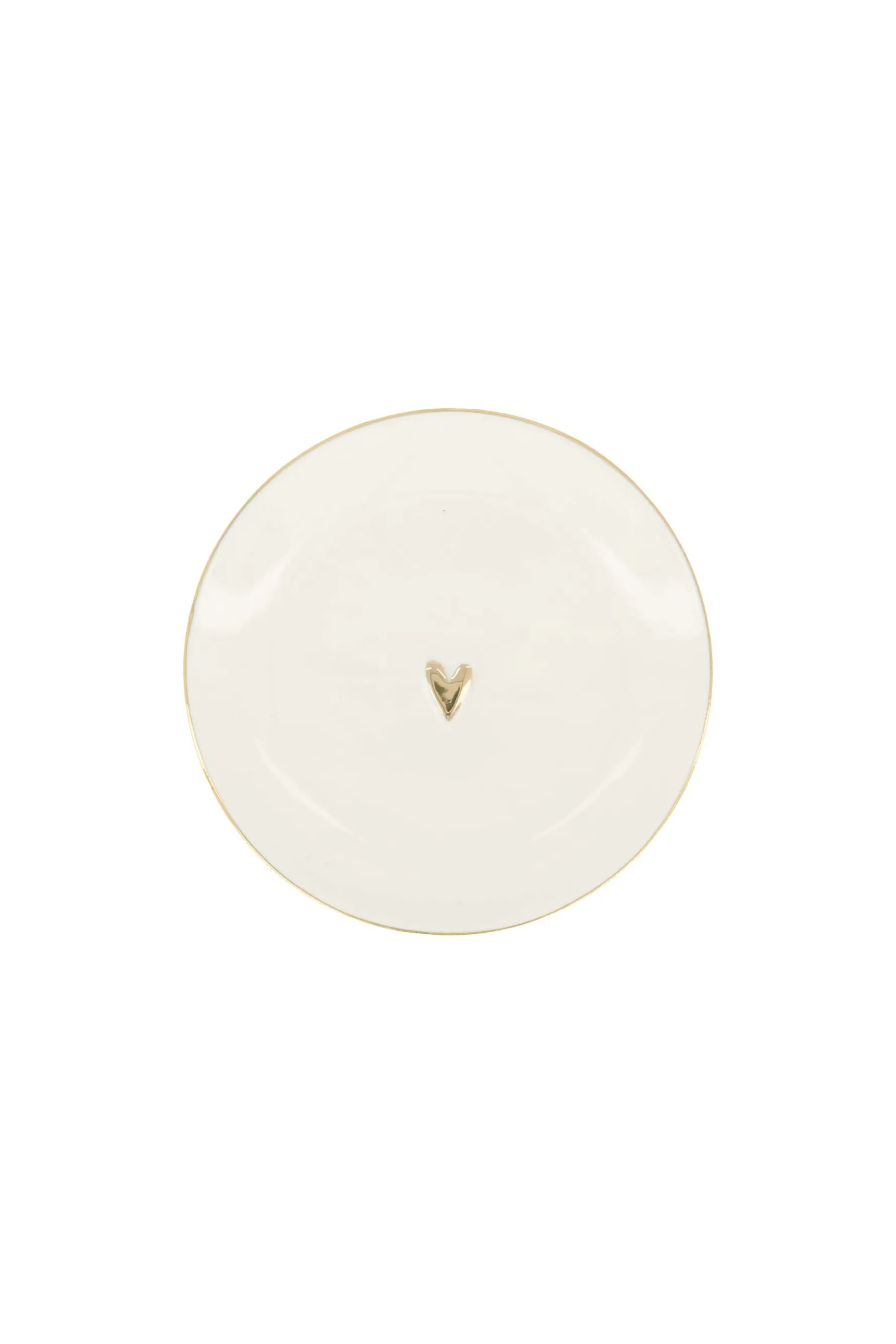 zusss wandbordje goud hartje wit